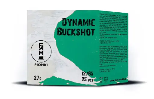 Pionki Buckshot Dynamic 8mm 12/65 27g 25Stk