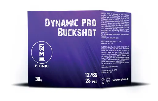 Pionki Buckshot Dynamic Pro 12/65 30g 25Stk
